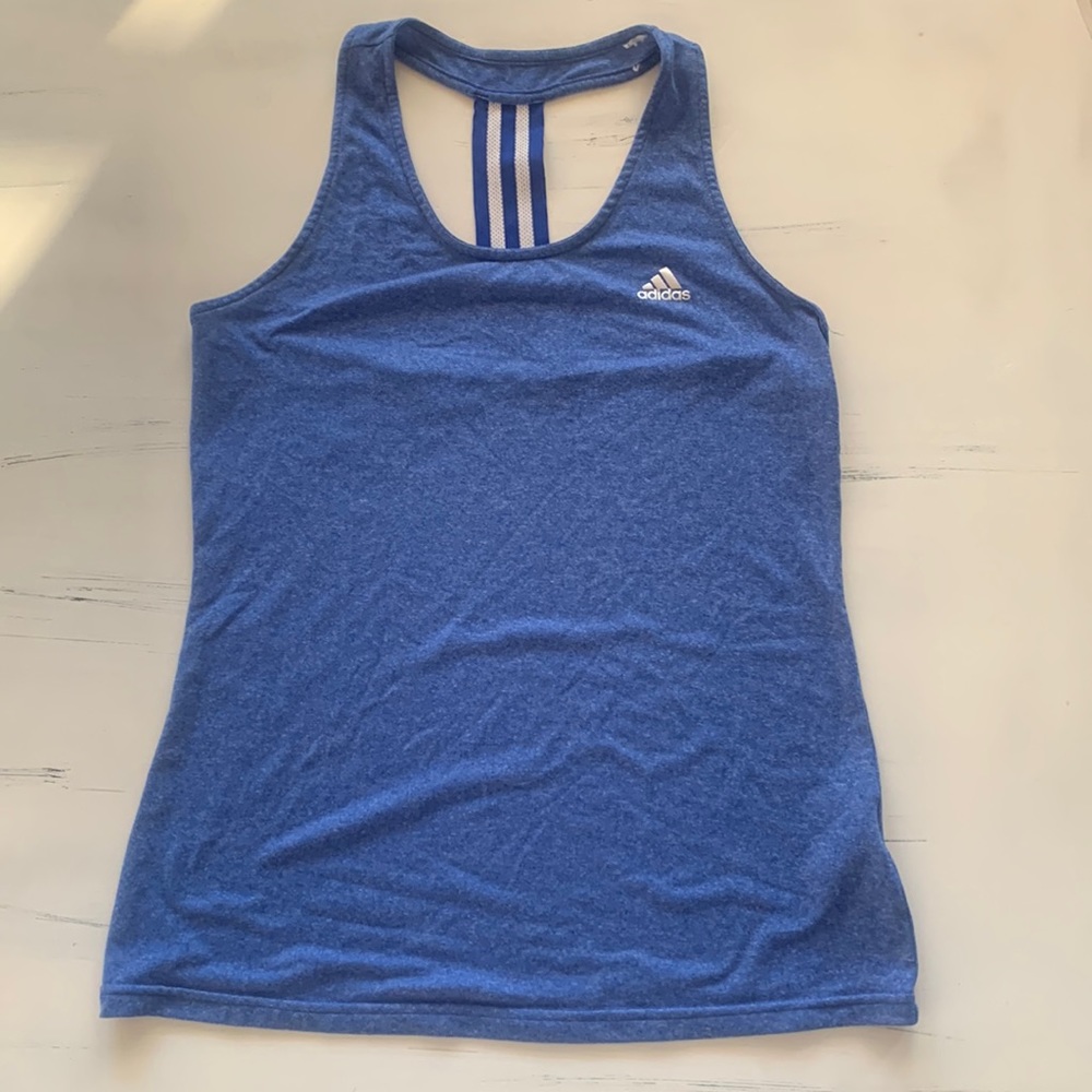 Adidas racer blue tank size M